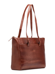 Merecer Melhor's Genuine Leather Ladies Tote Bag CLASSIC