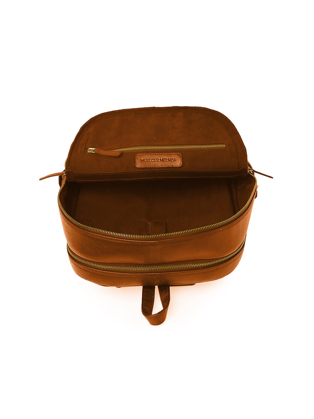 Merecer Melhor's Genuine Leather Laptop Bag- Quondam Dark Brown